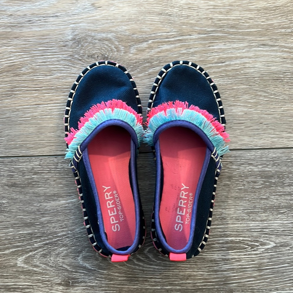 Sperry Skysail Girls Slip On Espadrilles